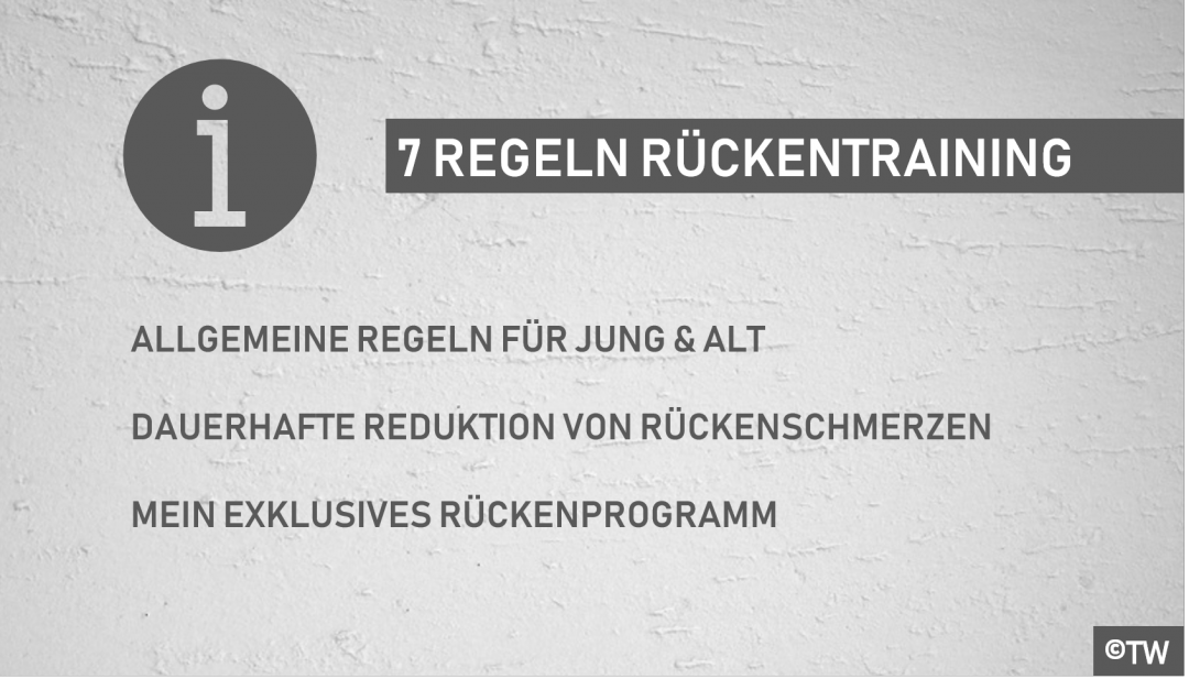 Doktorweigl Erklart 7 Regeln Fur Ein Effektives Ruckentraining Zu