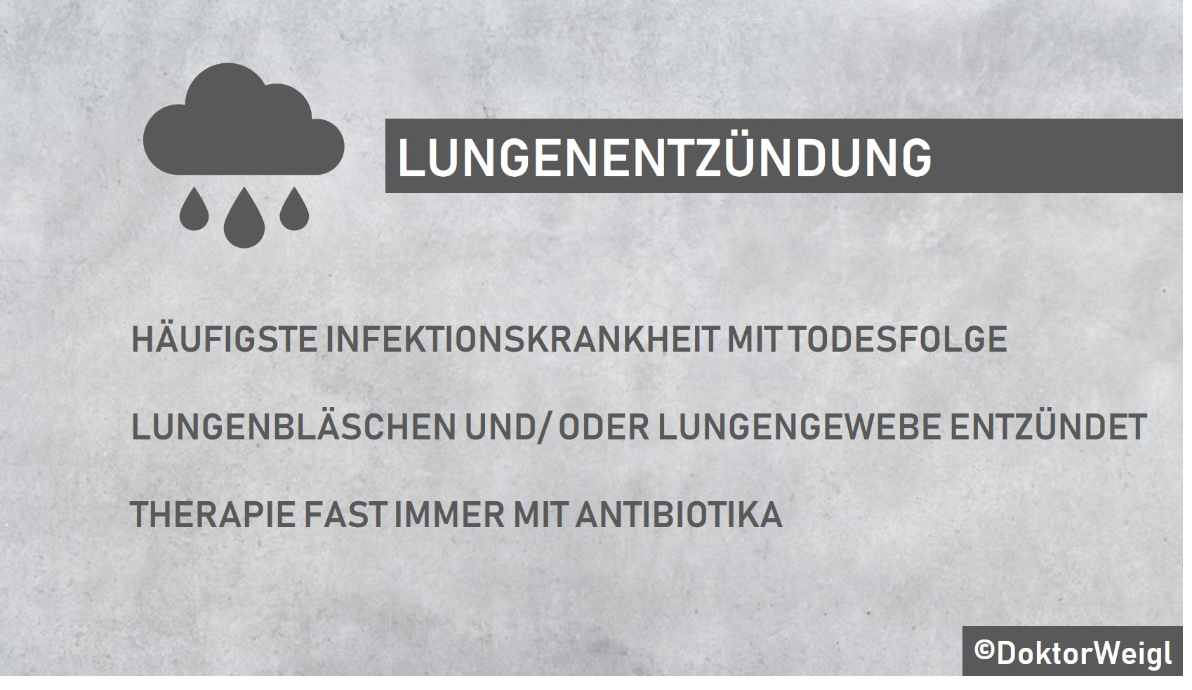 DoktorWeigl Erklärt Lungenentzündung (Pneumonie) – Mit Husten ...